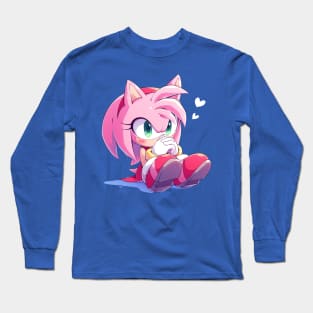 amy rose Long Sleeve T-Shirt